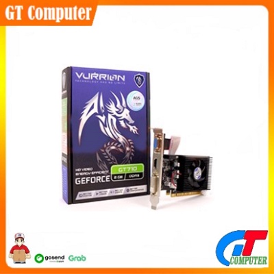 VGA NVIDIA GT 710 2GB DDR3 - VGA VURRION GT 710 DDR3 2GB 64BIT