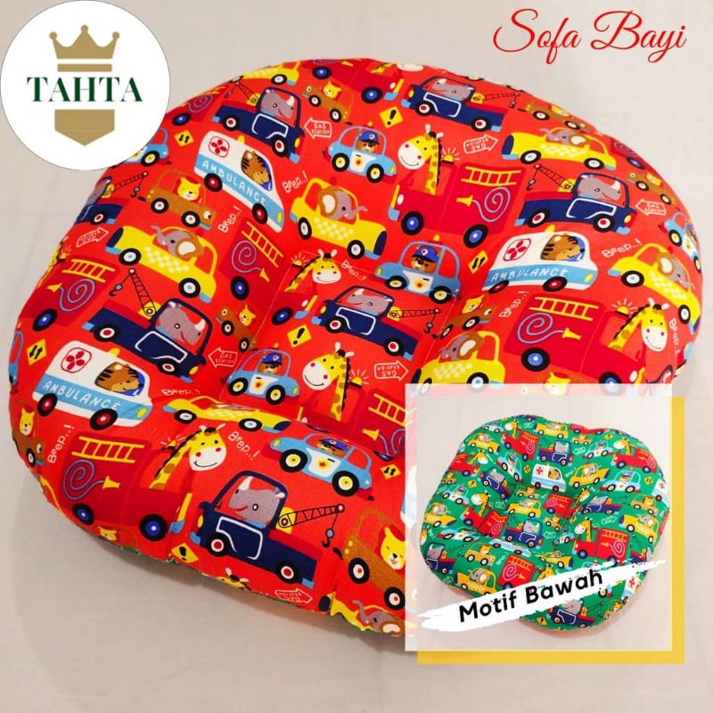 Sofa Bayi/Sofa Bayi Empuk/Sofa Bayi Multifungsi/Sofa Bayi Murah/ Sofa Bayi Jumbo-RED CAR