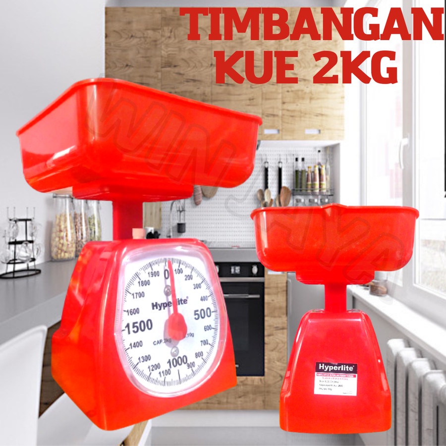 TIMBANGAN KUE 2KG TIMBANGAN DAPUR ANALOG TIMBANGAN SERBAGUNA