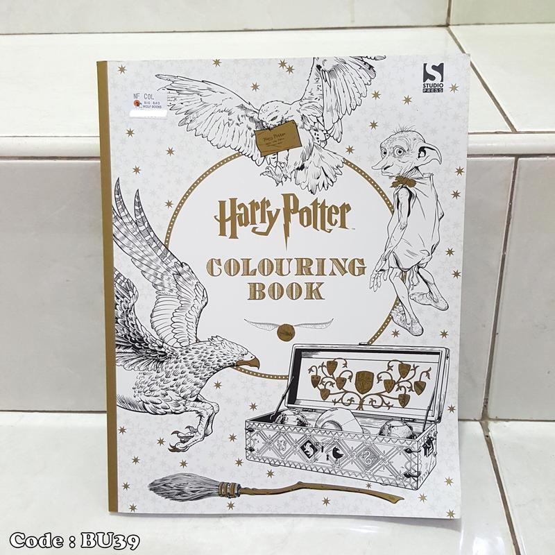 Jual Harry Potter Coloring Book Studio Press Buku Mewarnai Anak Import