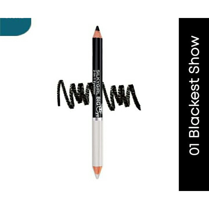 SILKYGIRL Big Eye 2 In 1 Pencil Eyeliner - ALD