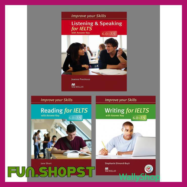MACMILLAN - IMPROVE YOUR SKILLS FOR IELTS 6.0 - 7.5 + CD (3 BUKU) BEST