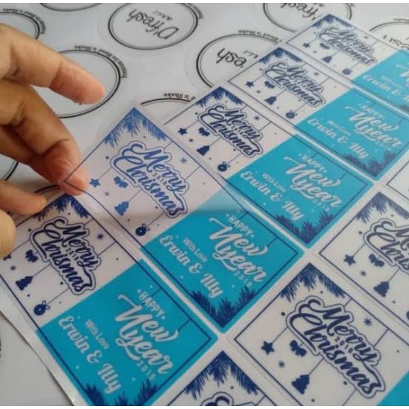 

Cetak stiker transparant A3 free desain