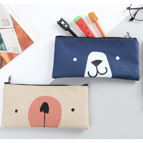 

EDW 936 Tempat Pensil Kartun Karakter Anjing Lucu Pencil Case Organizer Stationary Kotak Pensil