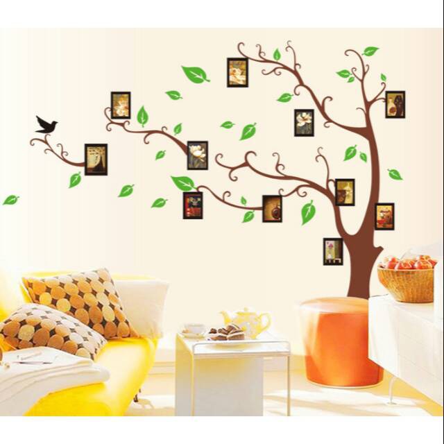 AURA - Wall Sticker / Wallsticker / Stiker Dinding / Wallstiker Dekorasi Dinding Stiker Frame Pohon