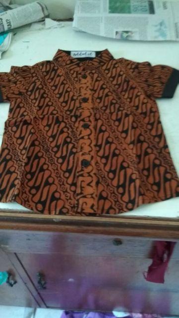 Batik Anak Size Xs (ready Stock)