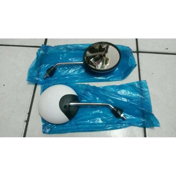 Variasi Spion Bulat Retro Scoopy Motif Warna Universal Honda Termurah.