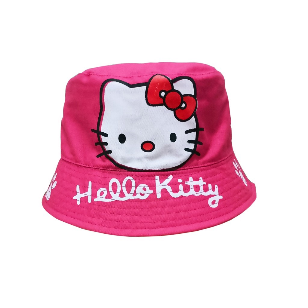 TOPI ANAK PEREMPUAN LAKI LAKI BASEBALL BUCKET HAT ANAK COWOK CEWEK KOREA LUCU 2 3 4 5 6 7 8 9 10 TAHUN FASHION 1 OOTD BUKET ANAK KECIL USIA BALITA AKSESORIS HARIAN SANTAI KADO ANAK COWO CEWE MURAH-Kitty Pink Fanta
