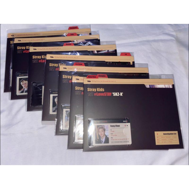 STRAY KIDS SKZX FANMEET ID FILE SET CHAN LEE KNOW CHANGBIN HYUNJIN HAN FELIX SEUNGMIN I.N11