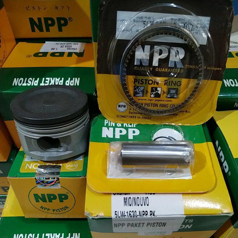 piston kit / seher kit Mio ,Nouvo, Mio soul, Fino karbu STD, 0.50, 1.00, 1.50, 2.00 NPP