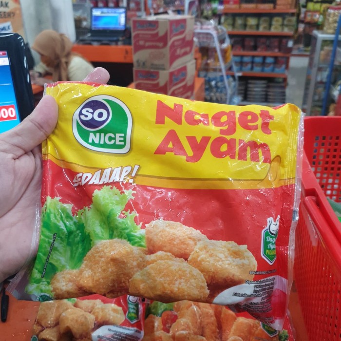 

500GR - SO NICE NUGGET NAGET AYAM / FROZEN FOOD SONICE atayatoko