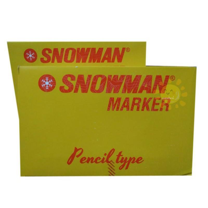 

SPIDOL SNOWMAN 1 WARNA PW-1A (ISI 1 GROSS )