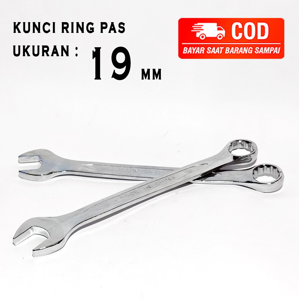 KUNCI RING PASS FUKUNG 19 MM