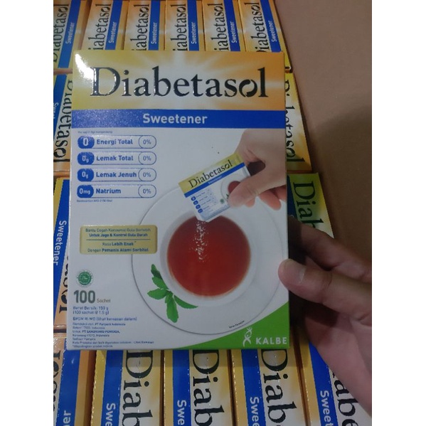 

DIABETASOL sweetener box isi 100 pcs