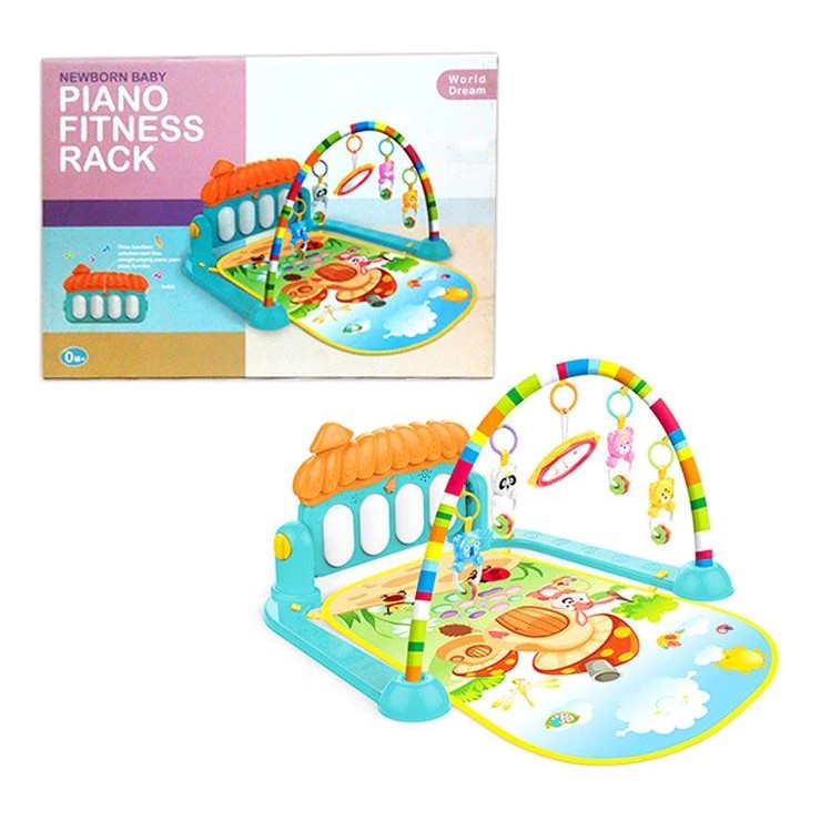 Baby Gym Piano Playmat / Multifunction Piano Fitness Rack