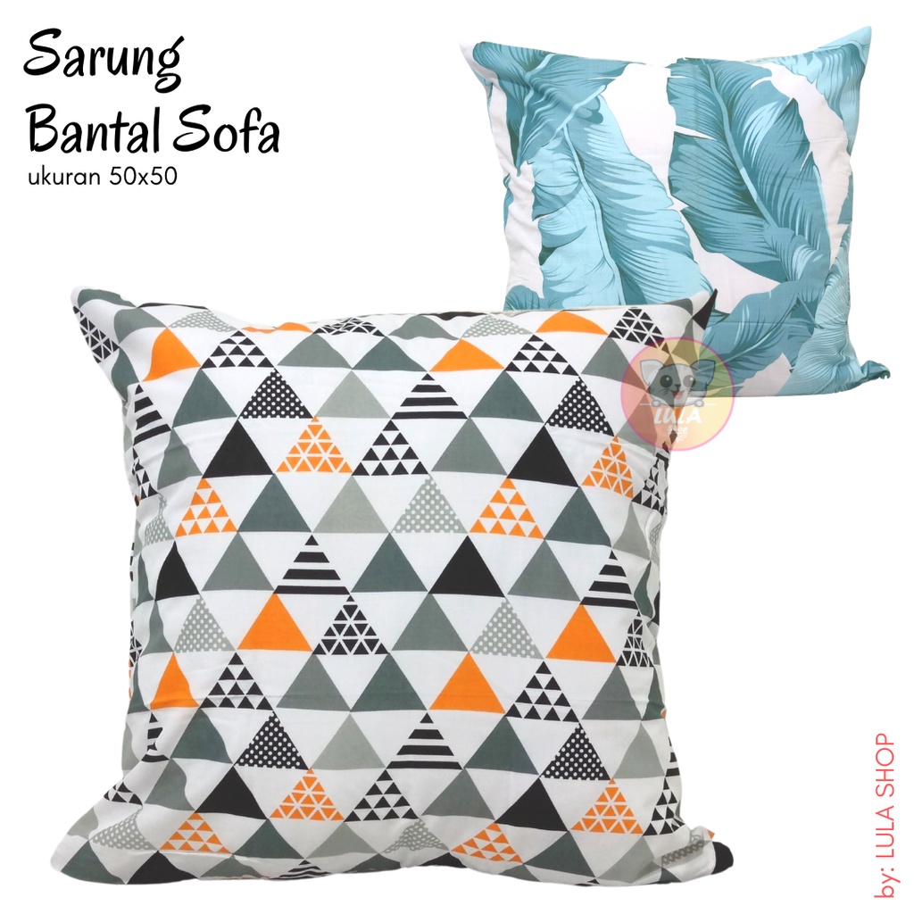 Sarung Bantal Sofa minimalis cantik 50x50