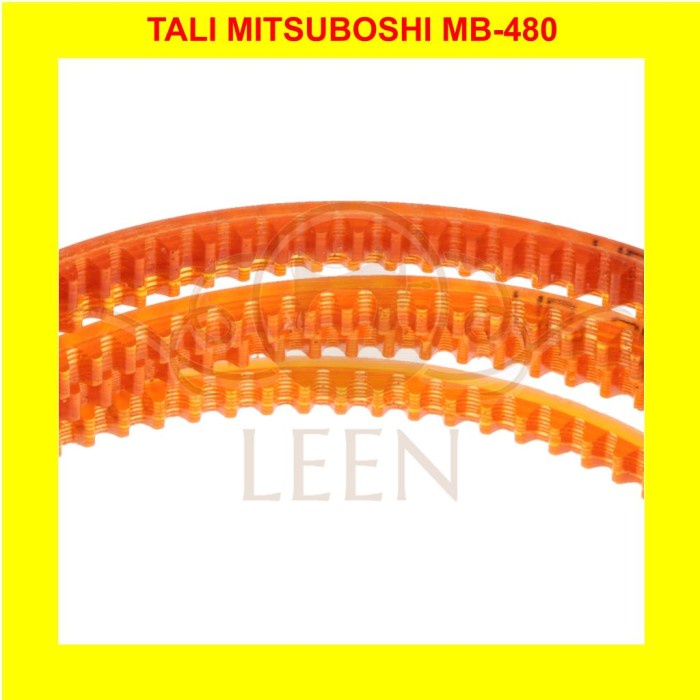 Tali Mitsuboshi MB 480 / Timing Belt Dinamo Mesin Jahit Industri LEEN