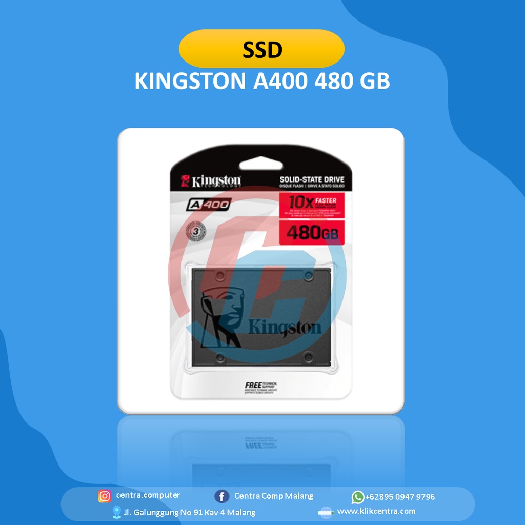 SSD KINGSTON A400 480GB