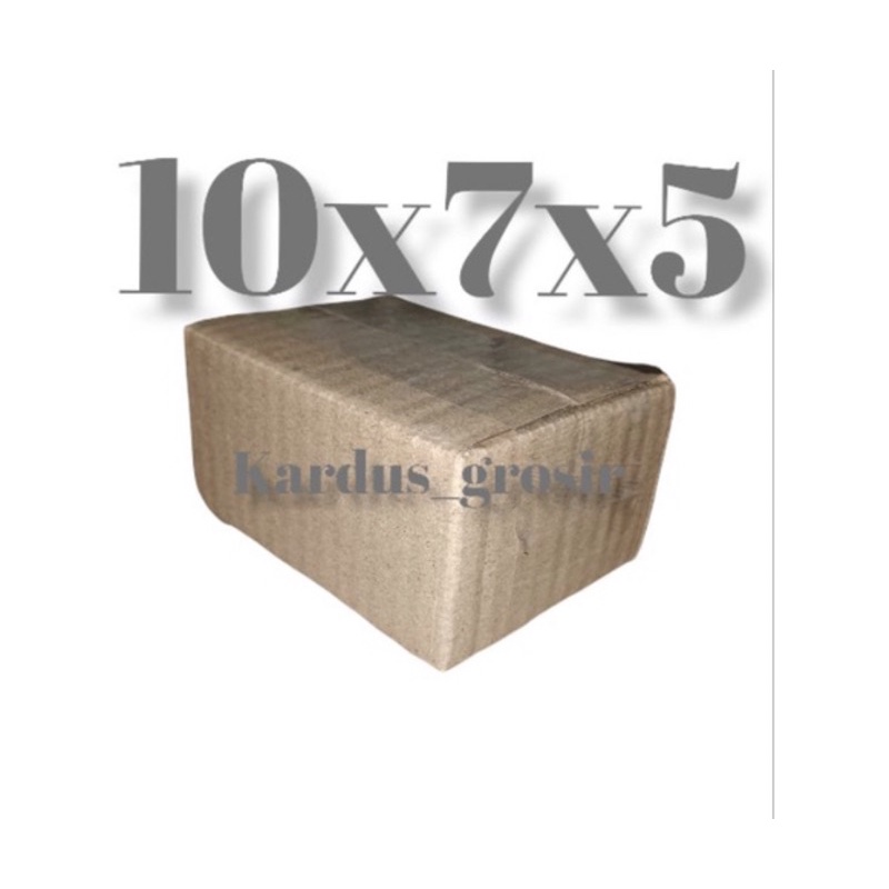 

Kardus packing Uk kecil 10x7x5 grosir