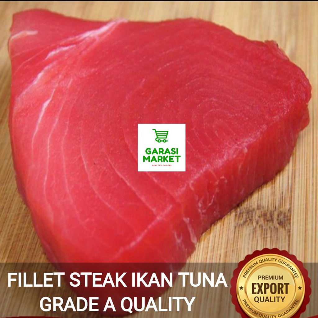 Jual Daging Steak Ikan Tuna Fillet Tuna Segar 1kg Kualitas Premium