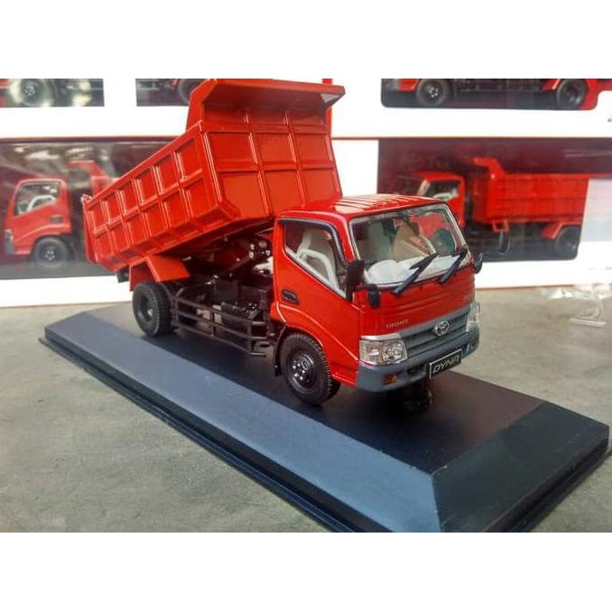 HOT SALE Miniatur truk Toyota Dyna 130HT Dump Truck diecast original murah Terjarmin