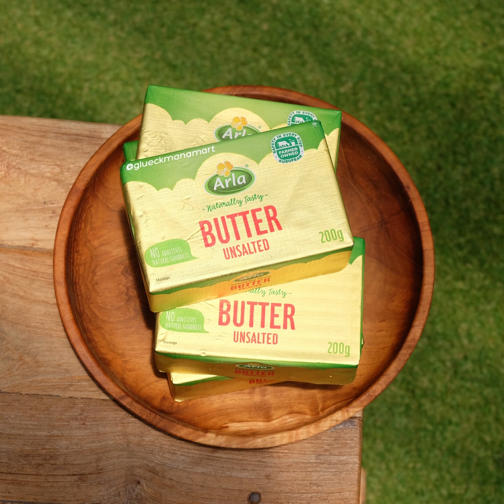 

Butter Unsalted Arla 200gr