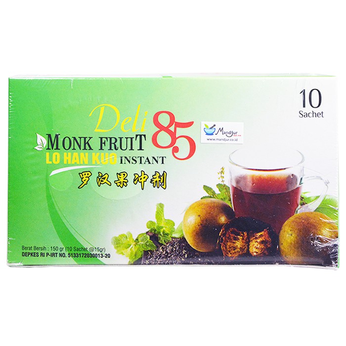 

Deli Monk Fruit Lo Han Kuo Instant 85 - Minuman Pereda Panas Dalam