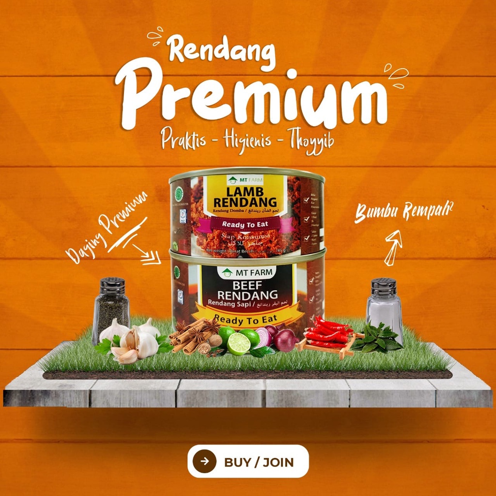 

Rendang Premium Lezat, Simpel, dan Praktis