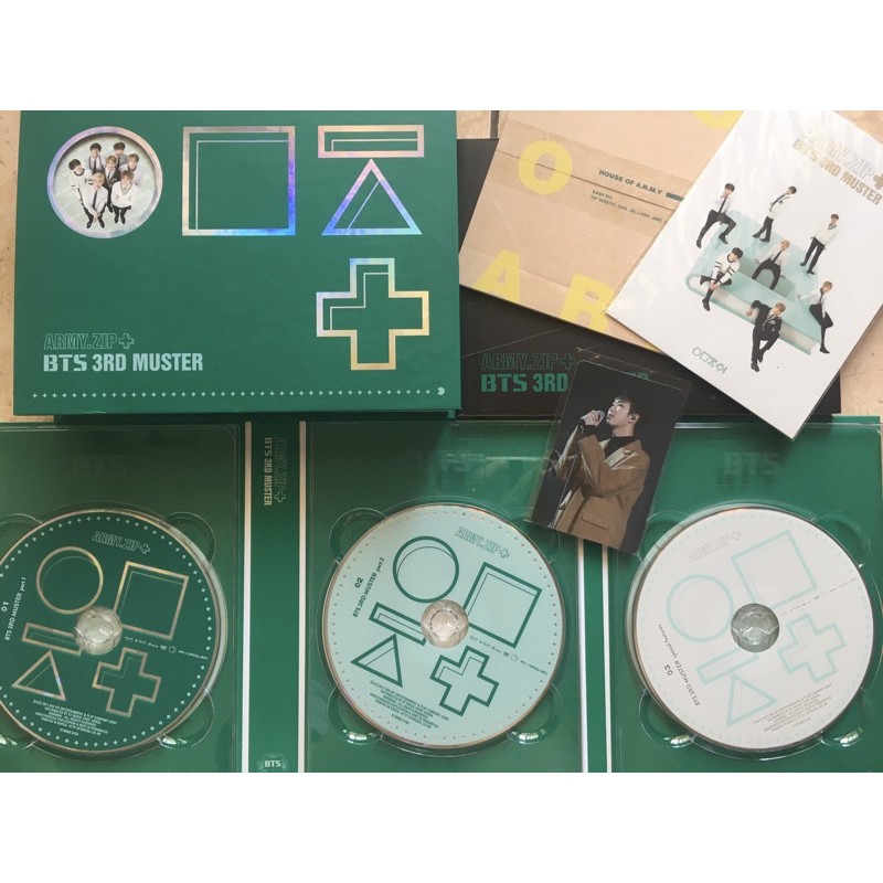 FULLSET BTS 3RD MUSTER PC RM