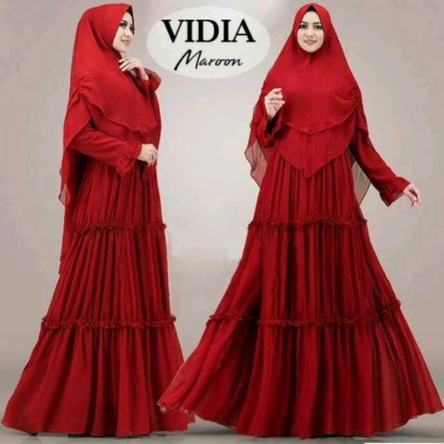 Vidia syari / baju syari / baju wanita