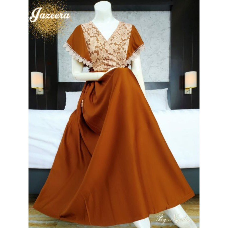 Daster Jazeera By Nyodas ( Ready size Jumbo)