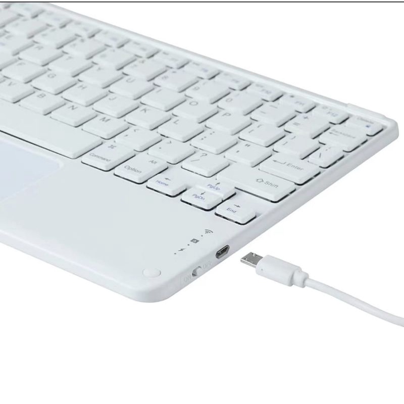 10inch keyboard bluetooth wireless mousepad touchpad warna