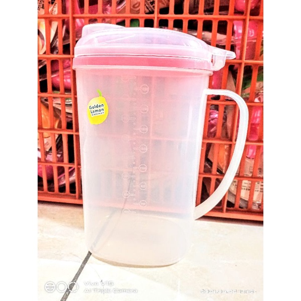 Tempat minyak goreng golden lemon 2liter/Oil pot/Tempat minyak goreng 2L