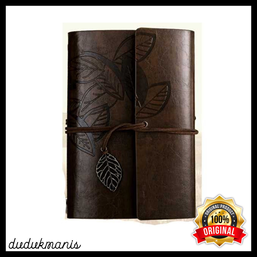 

Buku Catatan Binder Note Cover Kulit Memo Buku Agenda PER-090