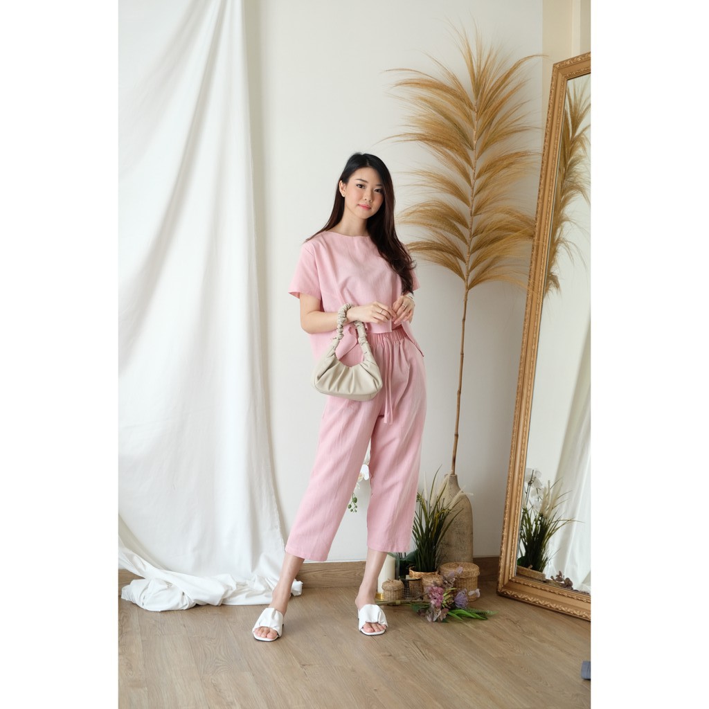 Paige Set - Baju Celana Setelan Wanita-2