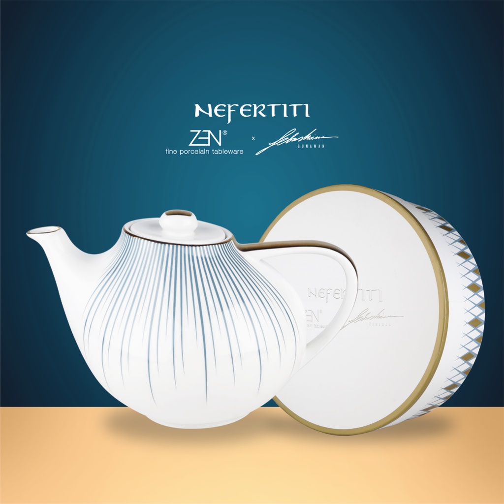 ZEN X Sebastian Gunawan Teko Keramik Nefertiti - Giftbox