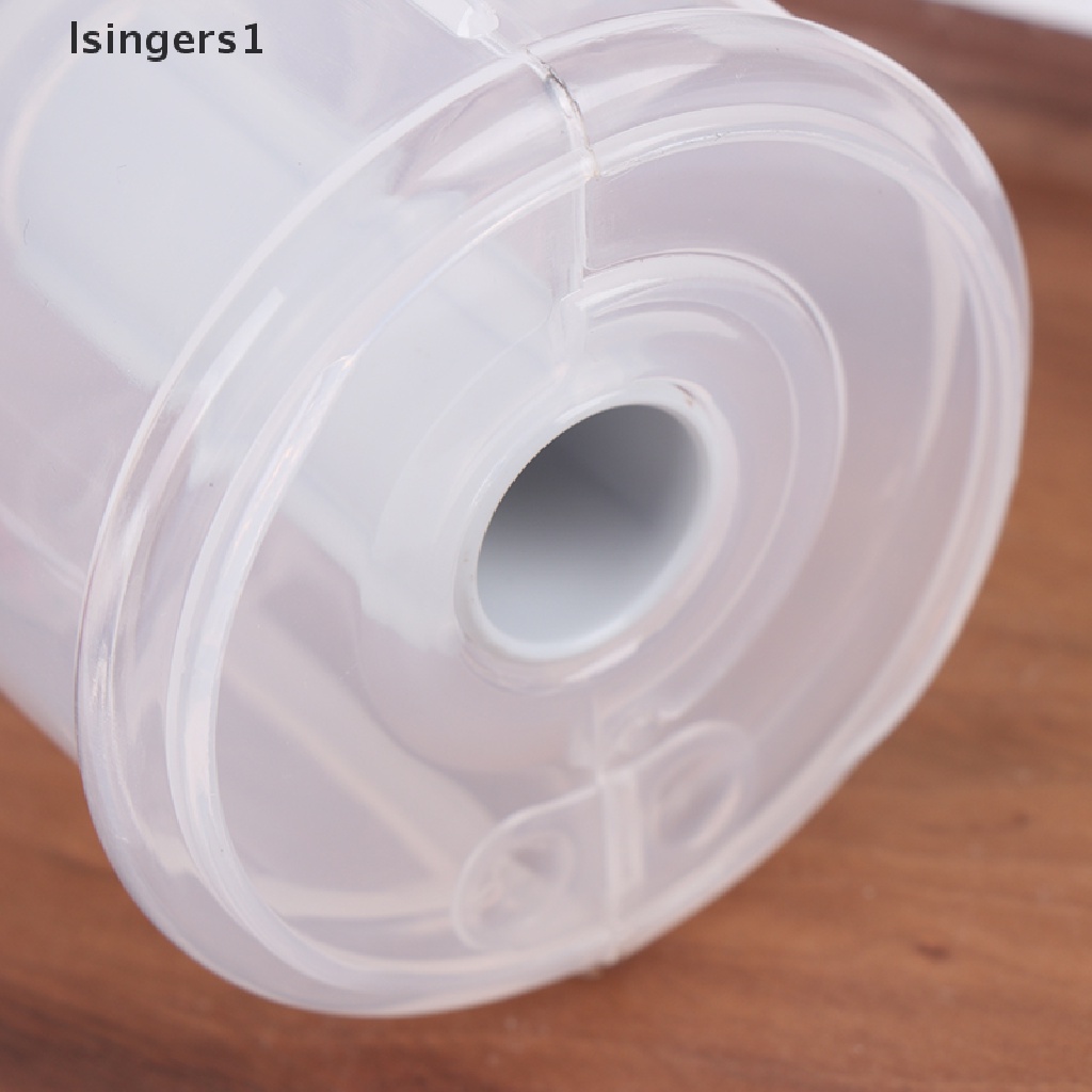 (lsingers1) Dispenser Selotip Bentuk Bulat Ukuran 5.5x6.5cm