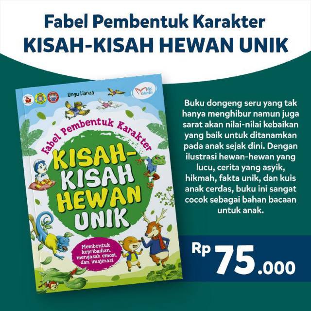 KISAH-KISAH HEWAN UNIK -UNGU LIANZA-