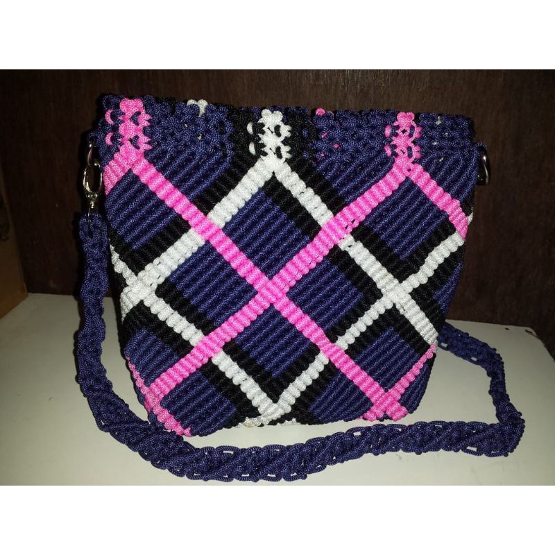 Tas tali kur murah bluebarry cantik