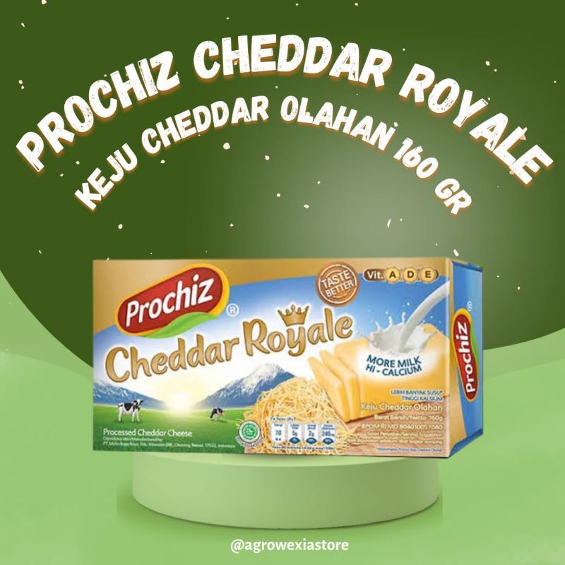 Keju prochiz cheddar 160 gram