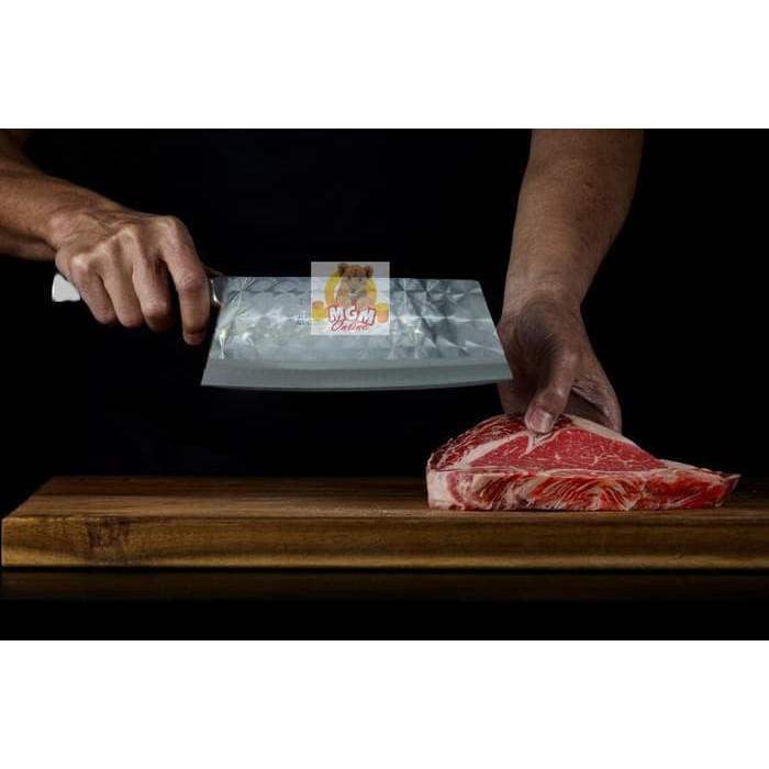 Pisau Golok Stainless Diamond - Golok Daging Golok Dapur LBR 7.5CM no3