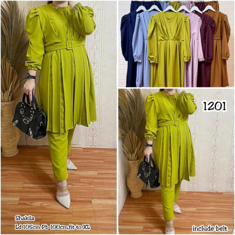 Setcel plisket Felior