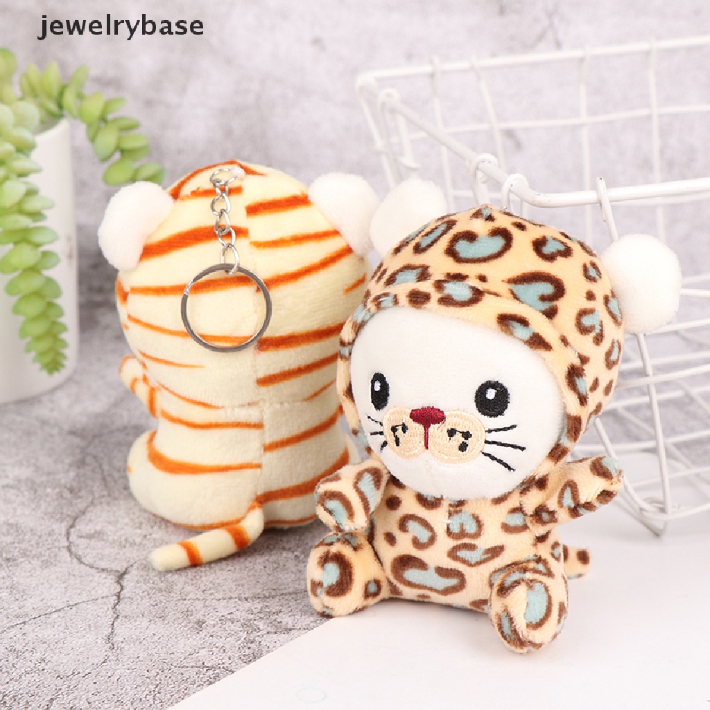 (jewelrybase) Gantungan Kunci Boneka Macan Bahan Plush Ukuran 11CM Untuk Tahun Baru 2022