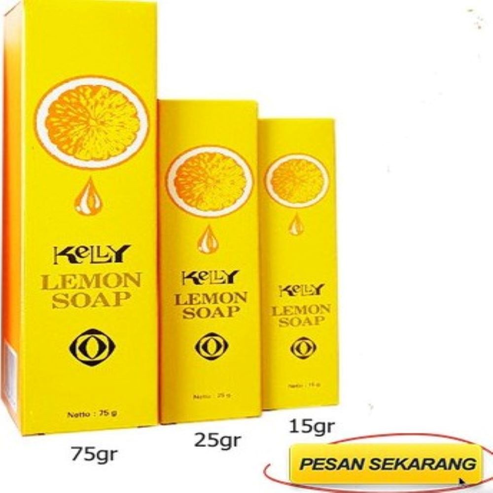 KELLY LEMON SOAP 15GR, 25GR, 75GR