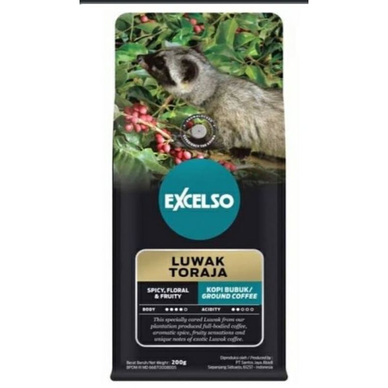 

Excelso Luwak Toraja 200 Gr