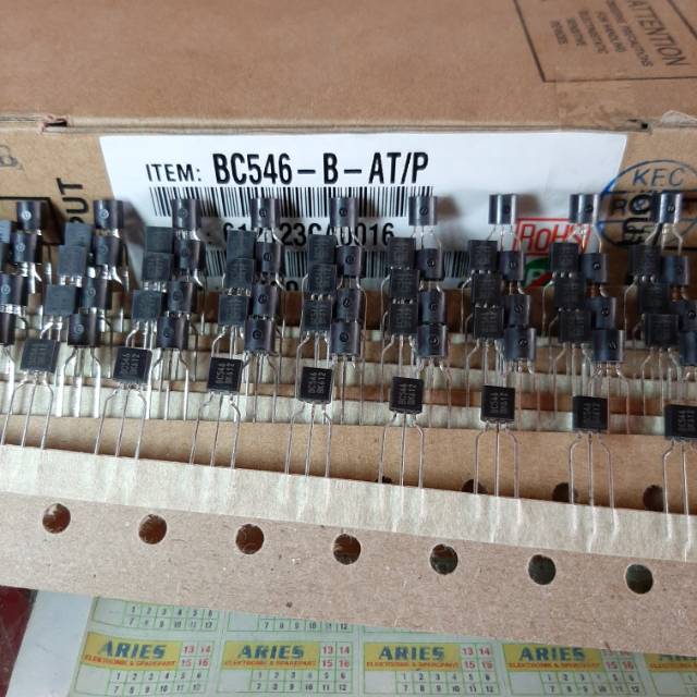 TRANSISTOR  BC 546 TRANSISTOR BC546 RENCENG