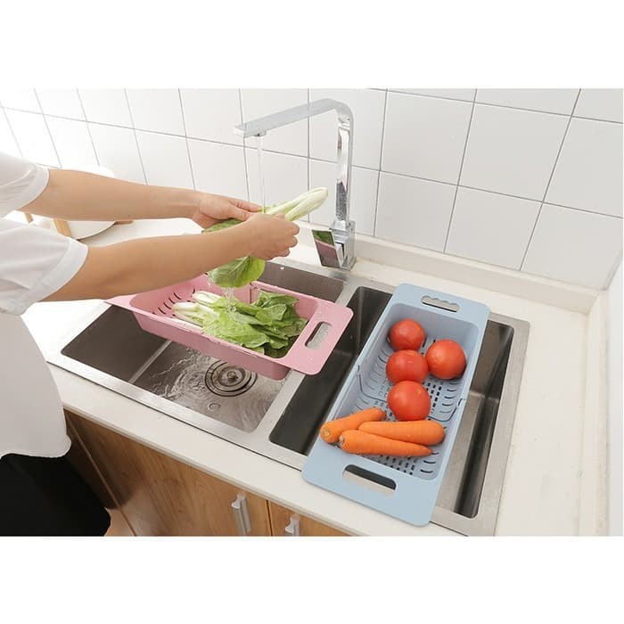 MAGIC WASHER SINK RACK 2 IN 1 RAK KERANJANG PORTABLE GENUINE