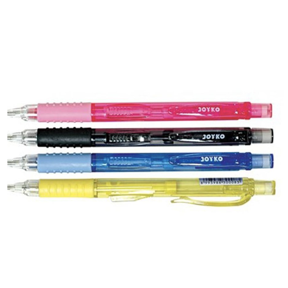 

MECHANICAL PENCIL PENSIL MEKANIK CETEK JOYKO MP-09 0,5mm RUBBER LUSIN ECER GROSIR