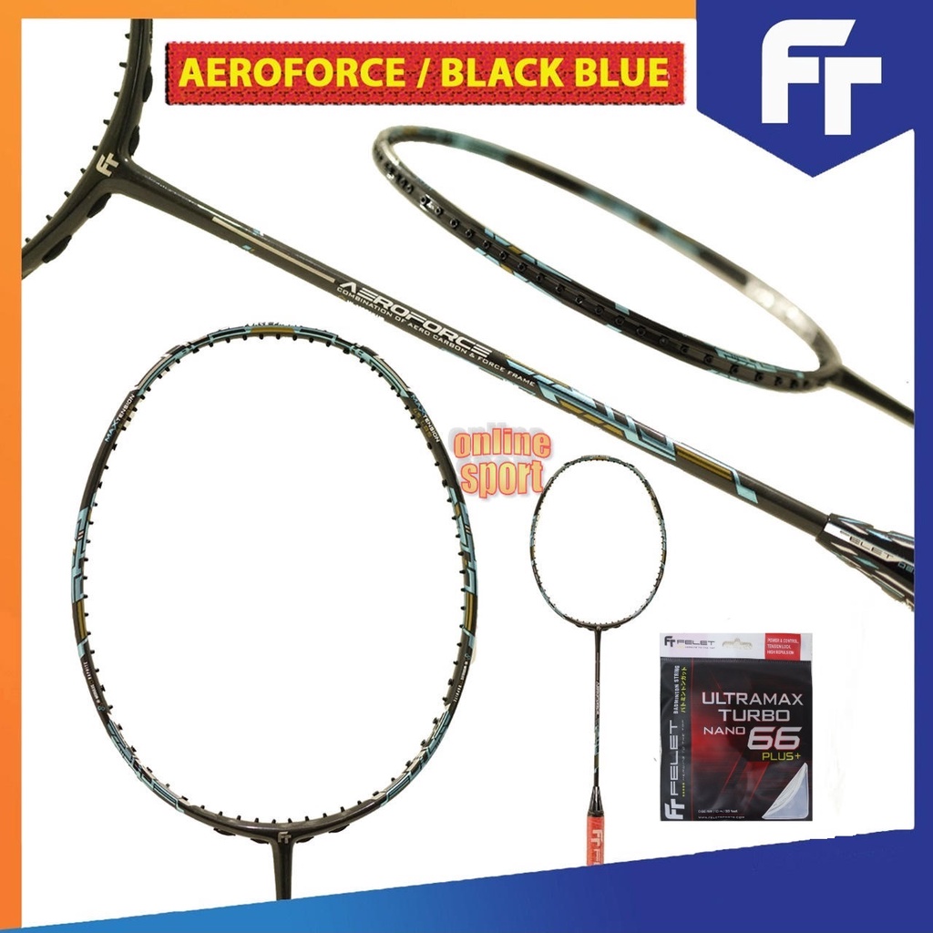 FELET Aero Force Aeroforce Raket Badminton