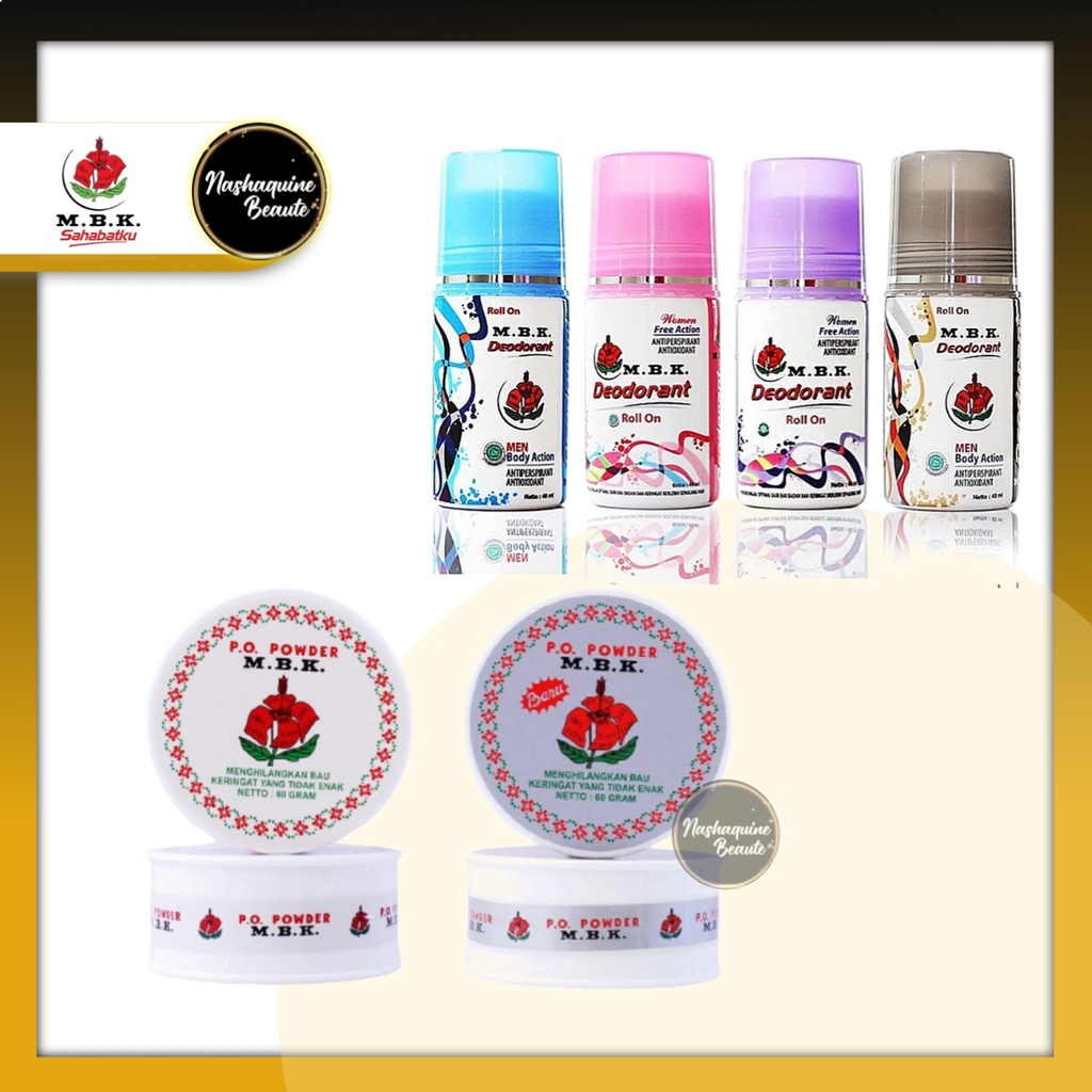 MBK Deodorant Roll On Free Action 40 Ml / Deodorant / Penghilang Bau Badan / Mbk